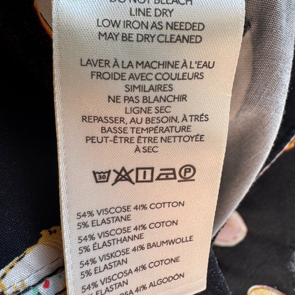 Anthropologie/ Mauve Collette pants with fun pattern - Picture 5 of 6